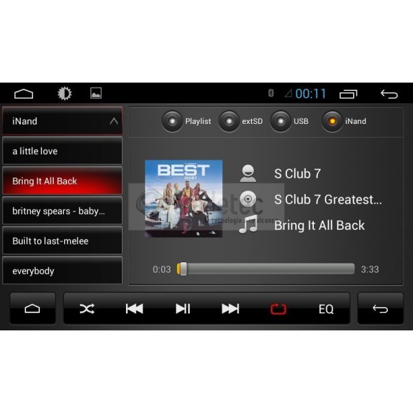 4G LTE Peugeot 301 ANDROID
