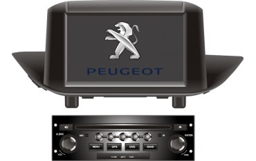 Radio Monitor 7" GPS 4G LTE Peugeot 308 Android