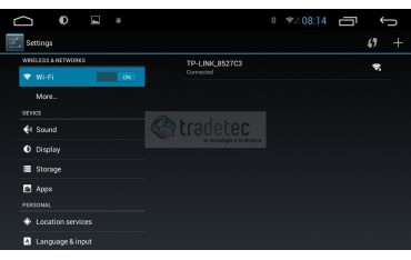 Radio Monitor 7" GPS 4G LTE Peugeot 308 Android