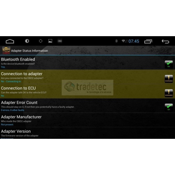 Radio Monitor 7" GPS 4G LTE Peugeot 308 Android