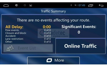 Radio Monitor 7" GPS 4G LTE Peugeot 308 Android