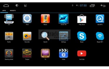 Radio Monitor 7" GPS 4G LTE Peugeot 308 Android