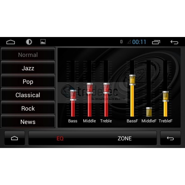 Radio DVD GPS 4G LTE  Opel Astra K ANDROID PURO REF: TR3090 - Tradetec