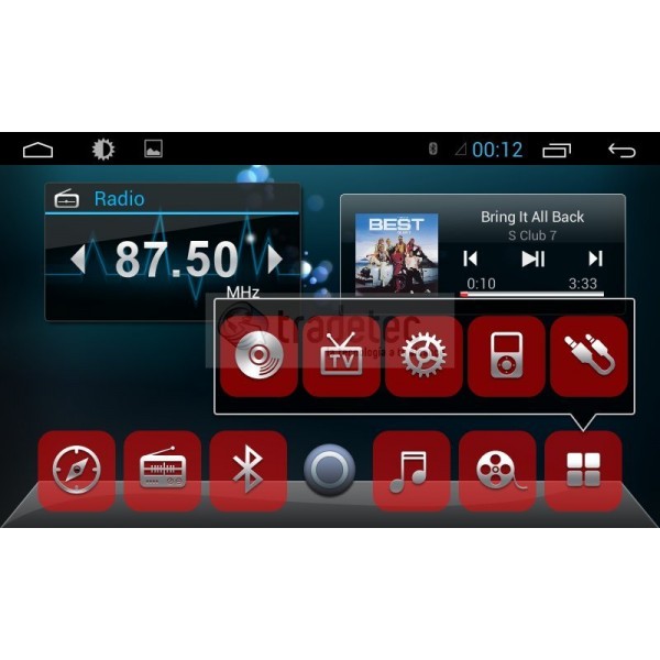 Radio DVD GPS 4G LTE  Opel Astra K ANDROID PURO REF: TR3090 - Tradetec
