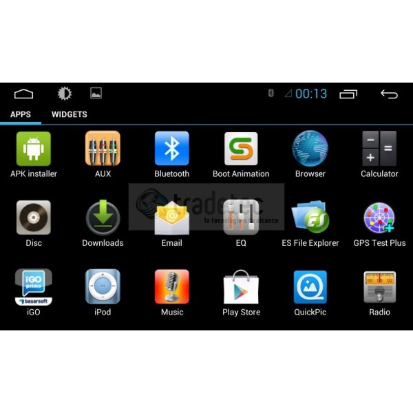 Radio DVD GPS 4G LTE  Opel Astra K ANDROID PURO REF: TR3090 - Tradetec