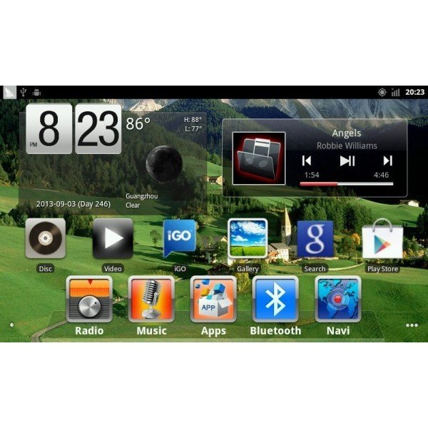 Radio DVD GPS 4G LTE Android 8 Skoda Fabia 2015 REF: TR3092