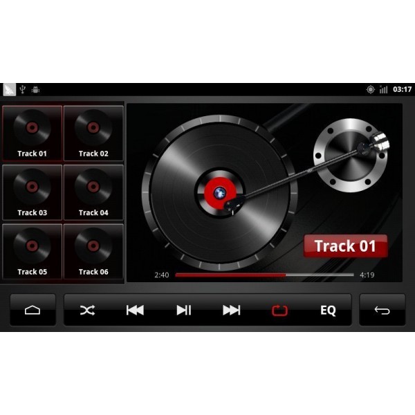 Radio DVD GPS 4G LTE Android 8 Skoda Fabia 2015 REF: TR3092