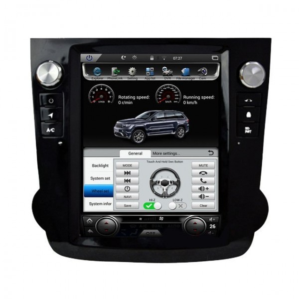 TESLA STYLE Honda CRV 2006 2007 2008 2009 2010 2011 gps