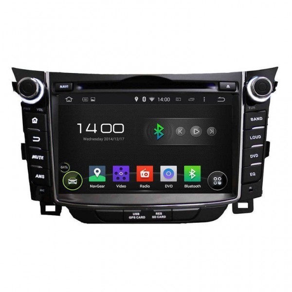 GPS Android 4G LTE OCTA CORE Hyundai I30 | Tradetec