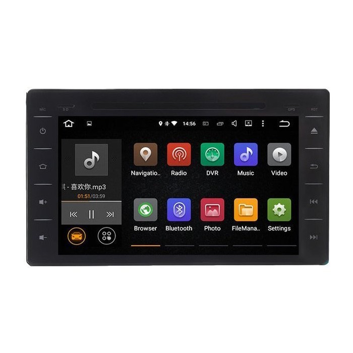 Radio GPS 4G LTE Toyota Hilux