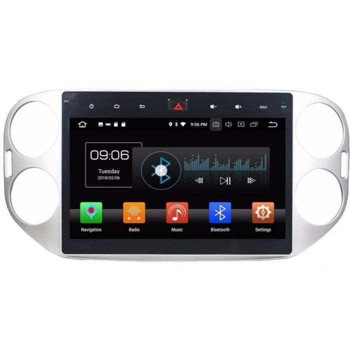 Android táctil para Volkswagen Tiguan