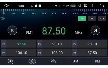 Android táctil para Volkswagen Tiguan