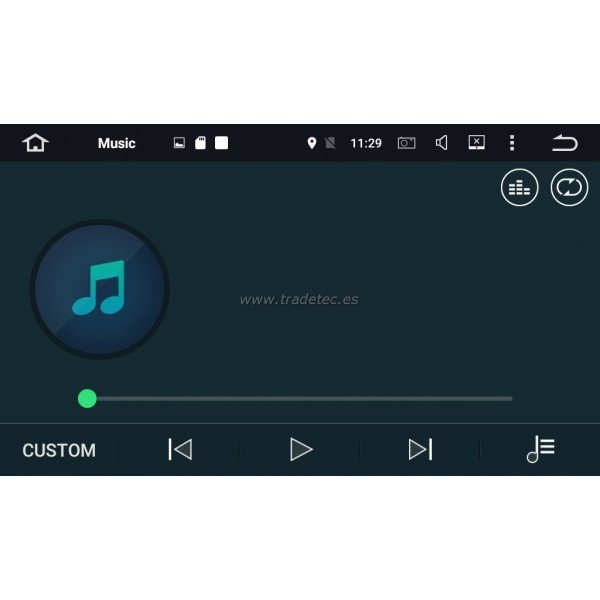 Android táctil para Volkswagen Tiguan