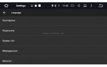 Android táctil para Volkswagen Tiguan