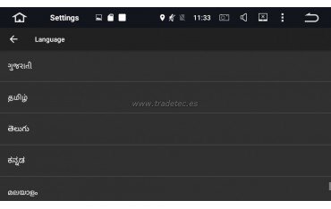 Android táctil para Volkswagen Tiguan