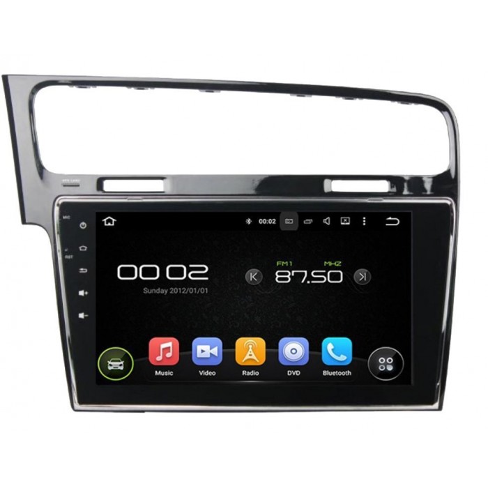 GPS Volkswagen Golf 7 Android 10.1