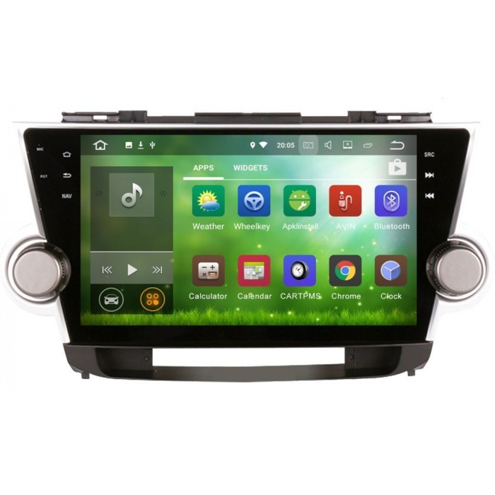  GPS Android Toyota Highlander 