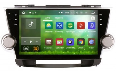  GPS Android Toyota Highlander 