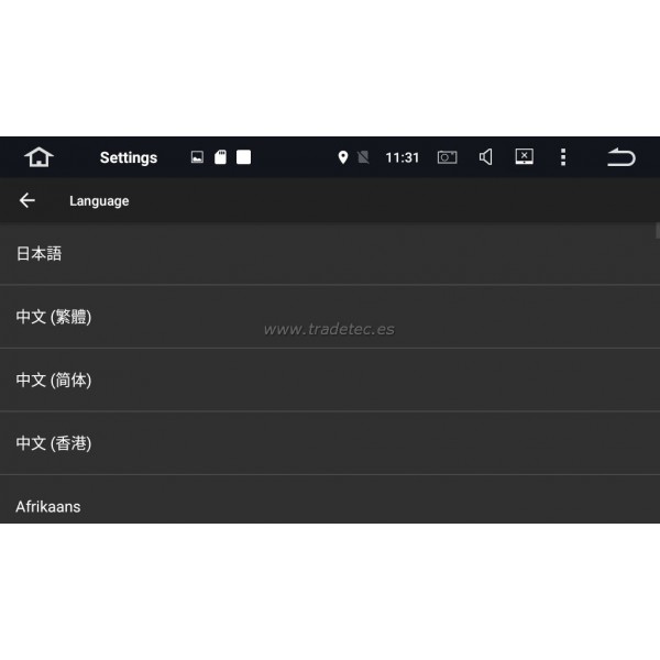 GPS Mazda CX-3 head unit Android TR3131