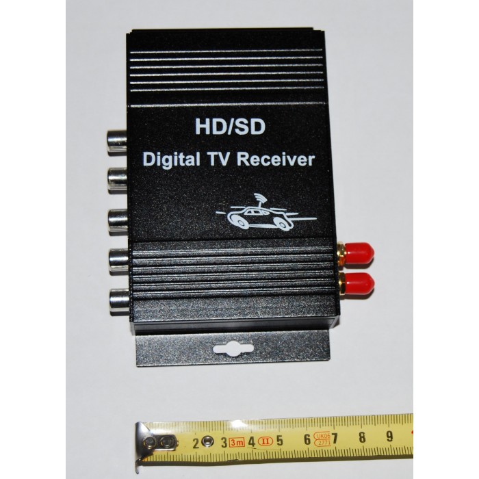 DTV tuner car double antenna moving vision Tradetec