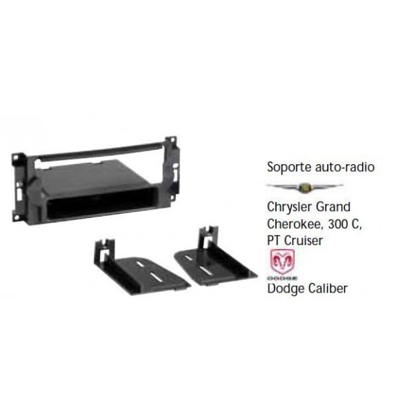 Soporte auto radio Chrysler Grand Cherokee, 300 C, PT Cruiser, Dodge Caliber Ref: TR444