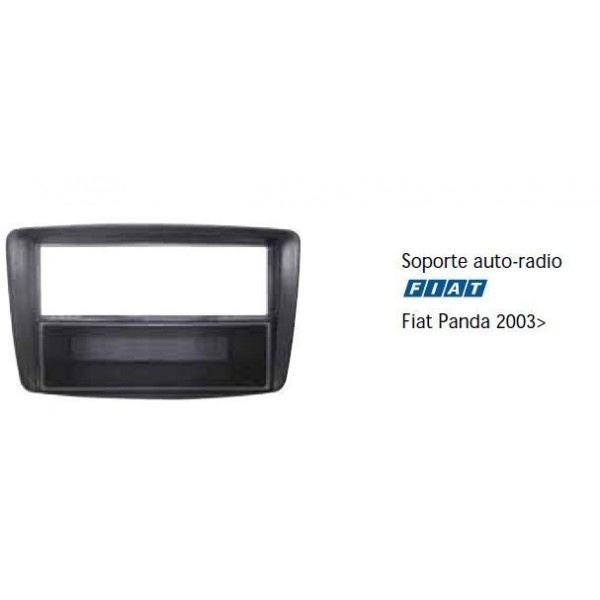 Soporte auto radio Fiat Panda 2003- Ref: TR465