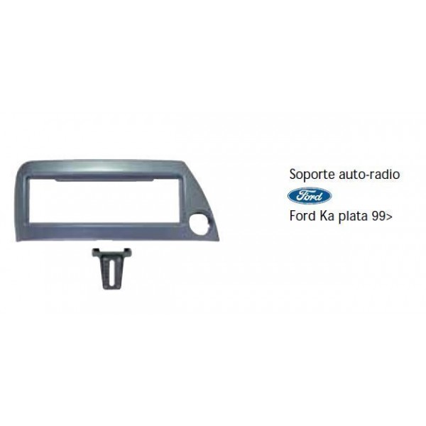 Soporte auto radio Ford Ka plata 99- Ref: TR486