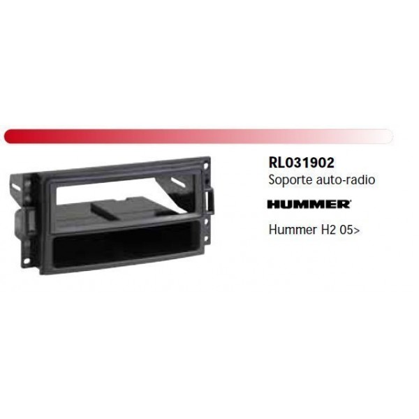 Soporte auto radio Hummer H2 05- Ref: TR507