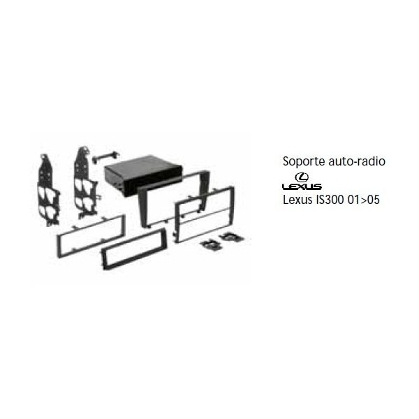 Soporte auto radio Lexus IS300 01-05 Ref: TR557