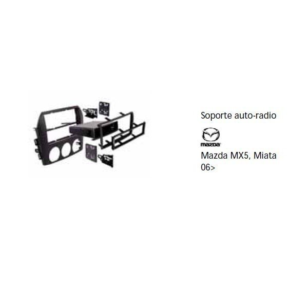 Soporte auto radio Mazda MX5, Miata 06- Ref: TR562