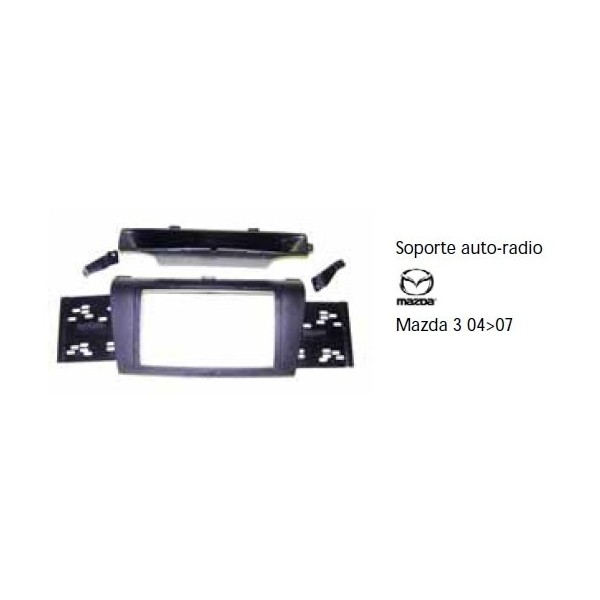 Soporte auto radio Mazda 3, 04-07 Ref: TR565