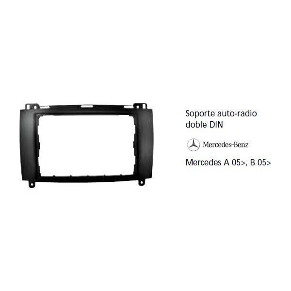 Soporte auto radio Mercedes A 05-, B 05- Ref: TR582