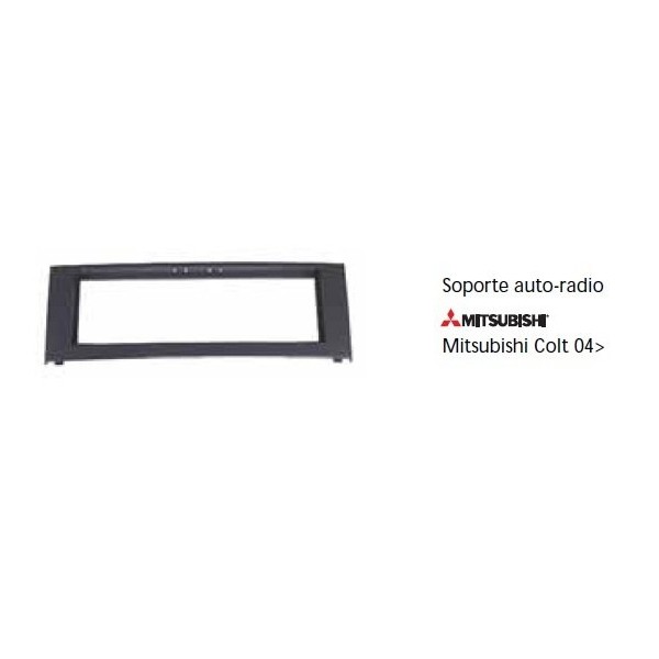 Soporte auto radio Mitsubishi Colt 04- Ref: TR588