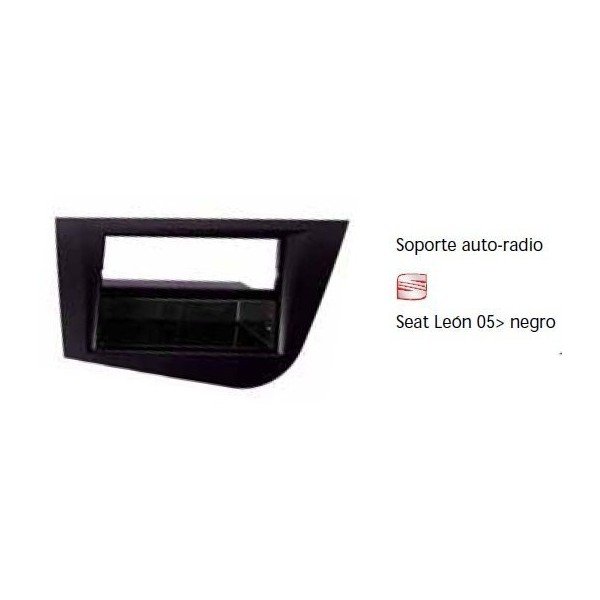 Fascia panel Seat Leon 05- black Ref: TR644