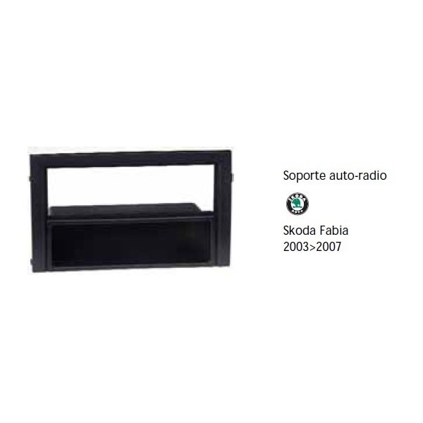 Soporte auto radio Skoda Fabia 2003-2007 Ref: TR650