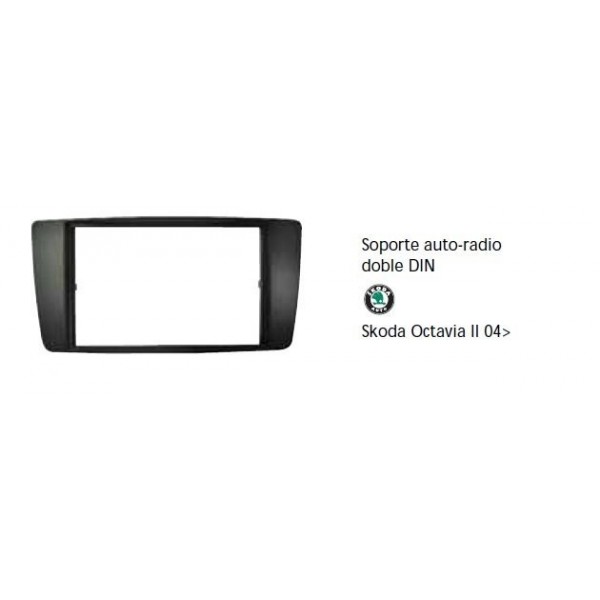 Soporte auto radio Skoda Octavia II 04- Ref: TR653