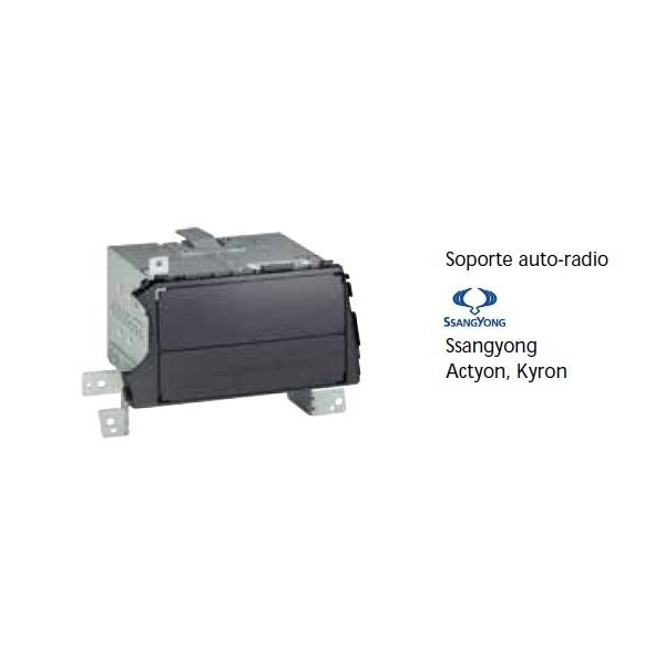 Soporte auto radio SsangYong Actyon, Kyron Ref: TR661