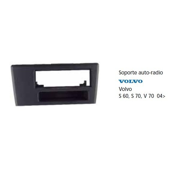 Soporte auto radio Volvo S60, S70, V70 04- Ref: TR694