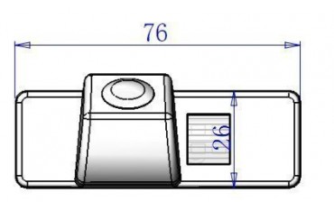 Cámara específica Citroen C3, C4, C5 REF:TR803