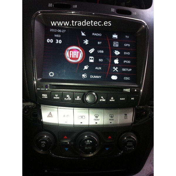 DVD with GPS BLUETOOTH FIAT FREEMONT