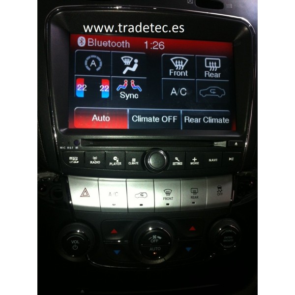GPS BLUETOOTH FIAT FREEMONT