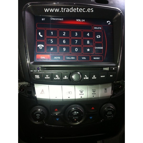 GPS BLUETOOTH FIAT FREEMONT
