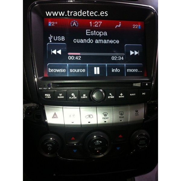 DVD with GPS BLUETOOTH FIAT FREEMONT