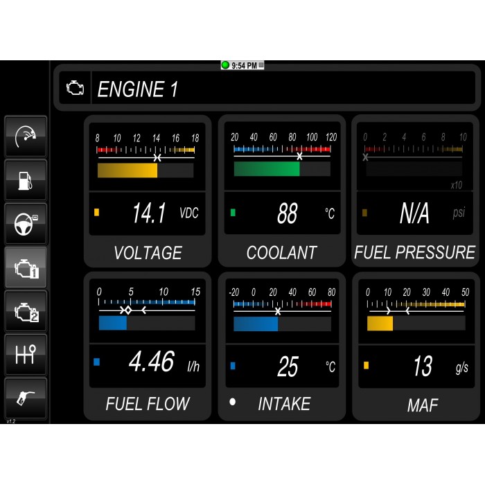 OBD2 diagnostics module for Android head units WIFI TR989 browsers