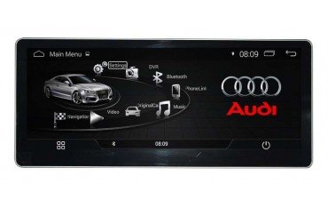 monitor 10,25" GPS HD Audi A4 B9 ANDROID TR2843 gps Audi A4 B9 A5