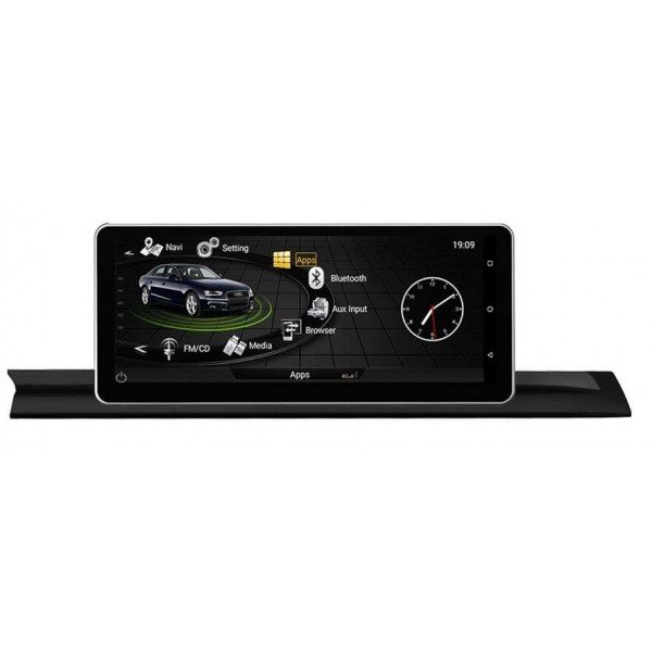monitor 10,25" GPS HD Audi A4 B9 ANDROID TR2843 gps Audi A4 B9 A5 Tradetec  tradetecglobal