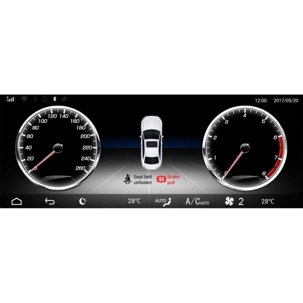 Monitor 9" GPS 4G LTE MERCEDES ML / GL / GLS ANDROID TR3109