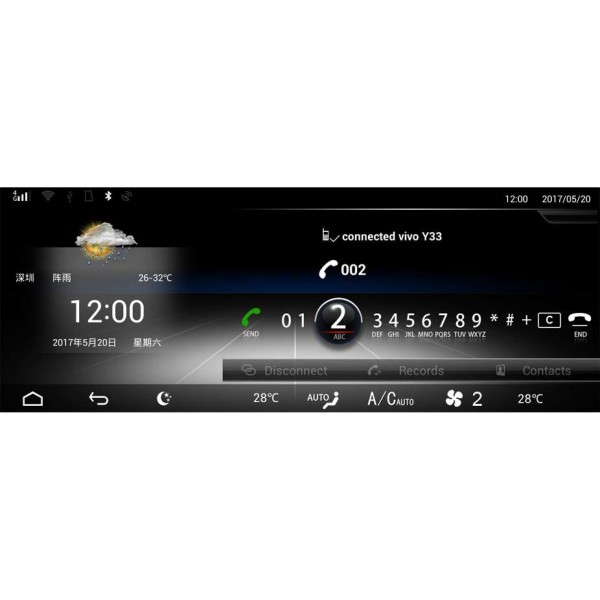 Monitor 9" GPS 4G LTE MERCEDES ML / GL / GLS ANDROID TR3109