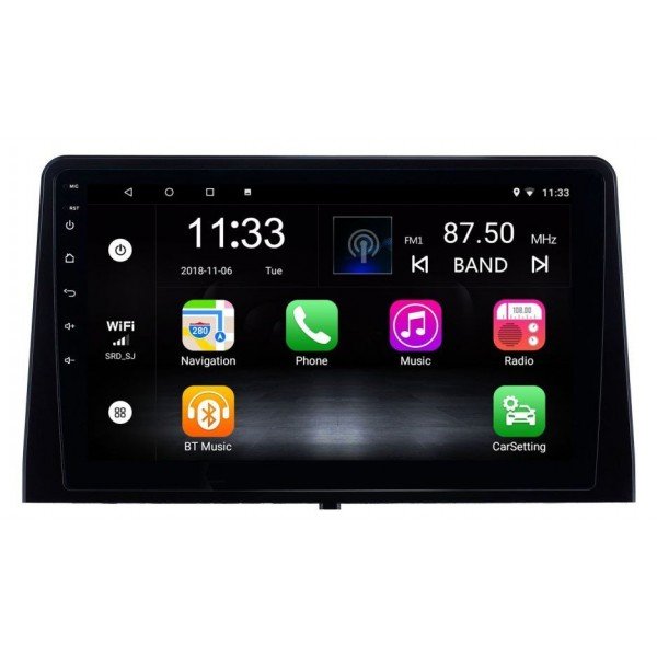 Radio navegador GPS Peugeot Rifter Android 10 TR3660