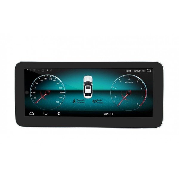Pantalla 10.25" GPS Mercedes Benz Clase C W204 8GB RAM Android 4G LTE TR3612